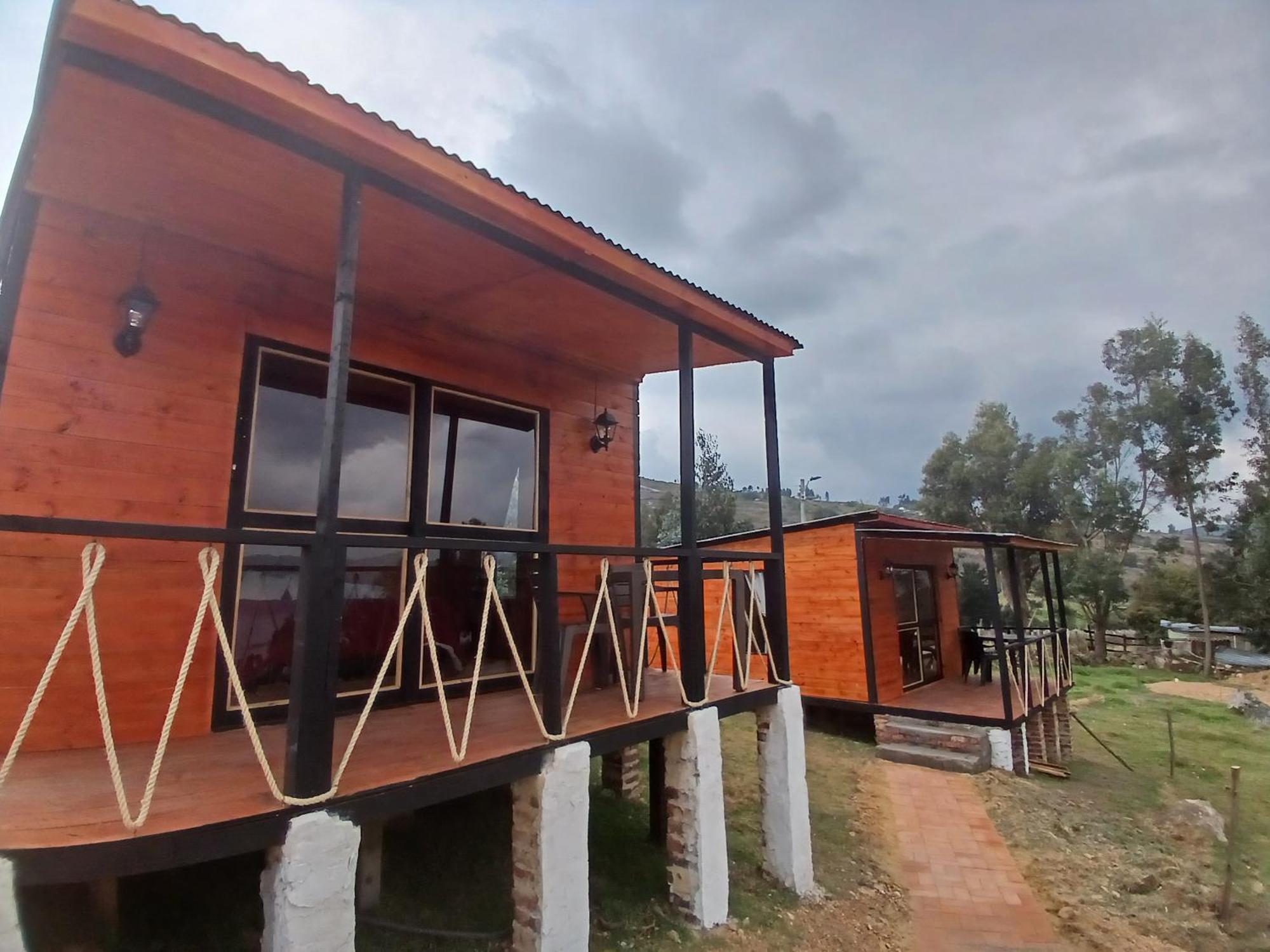 Cabanas Finca Las Acacias Гуатавита Экстерьер фото